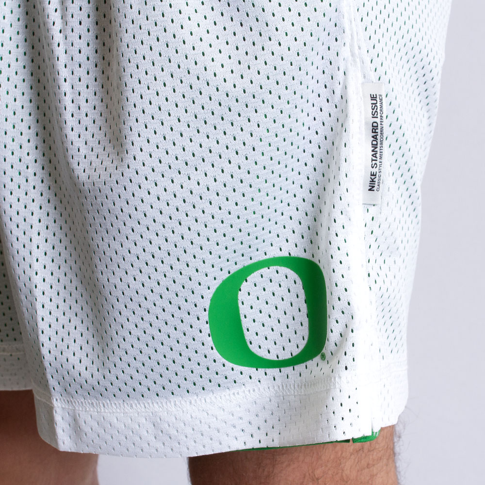 Classic Oregon O, Nike, Green, Shorts, Polyester, Men, Reversible mesh, 792268